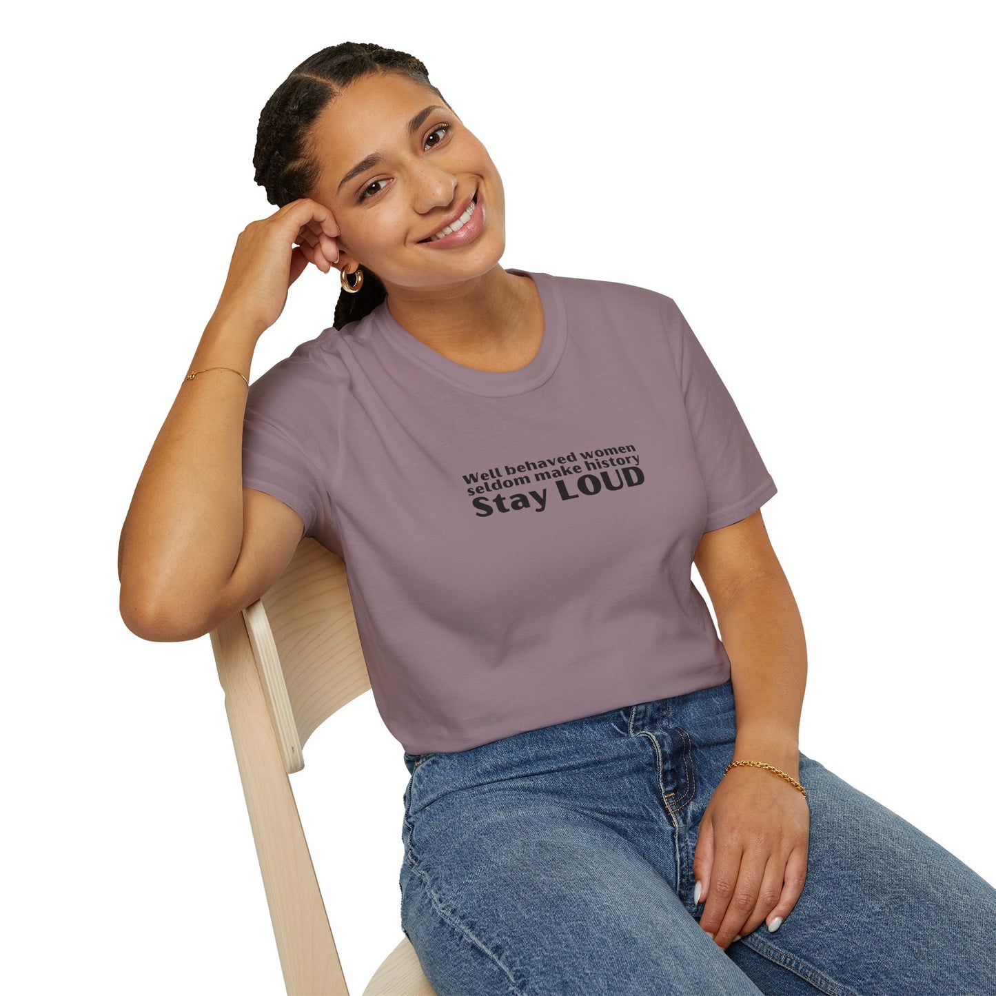 LOUD women make history tee