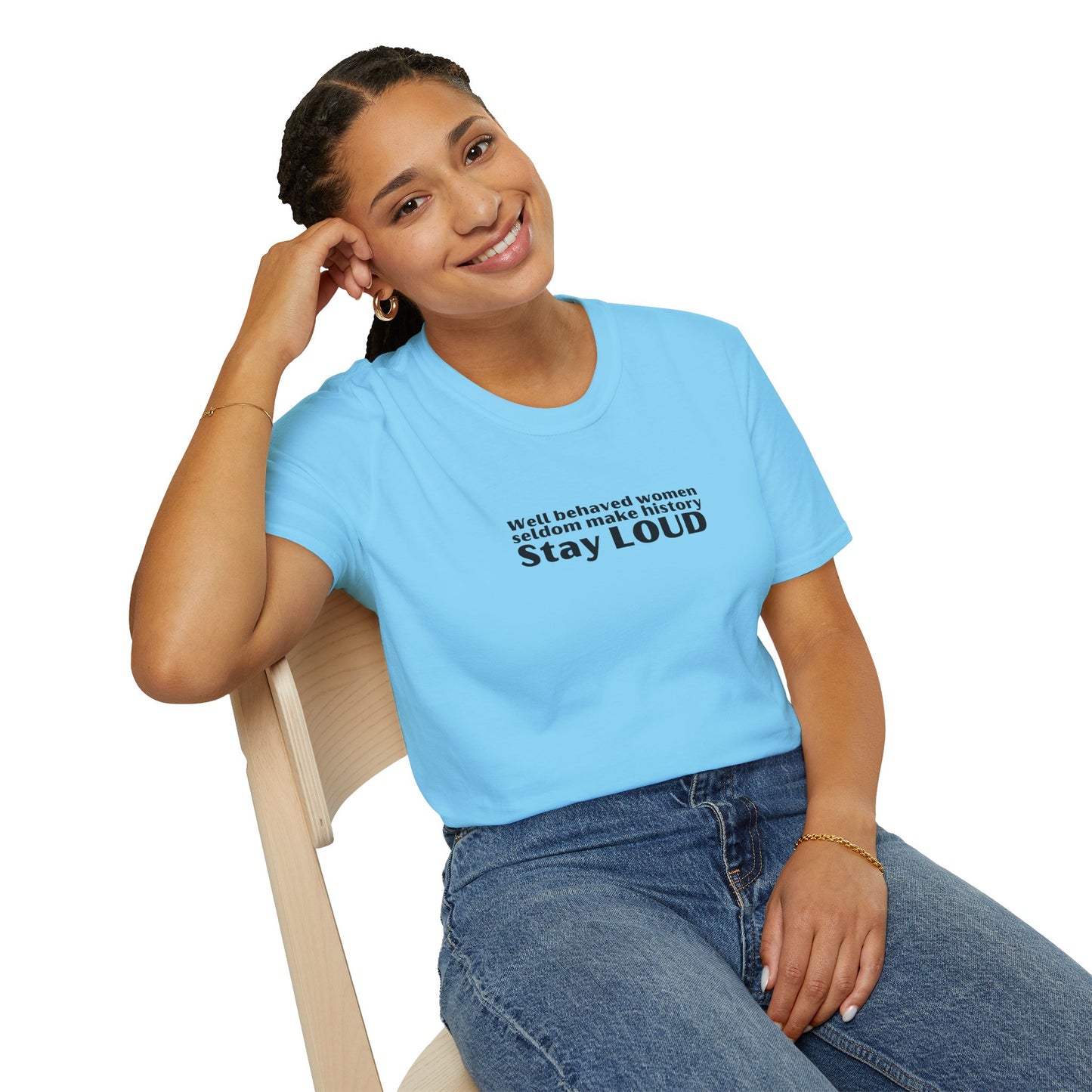 LOUD women make history tee