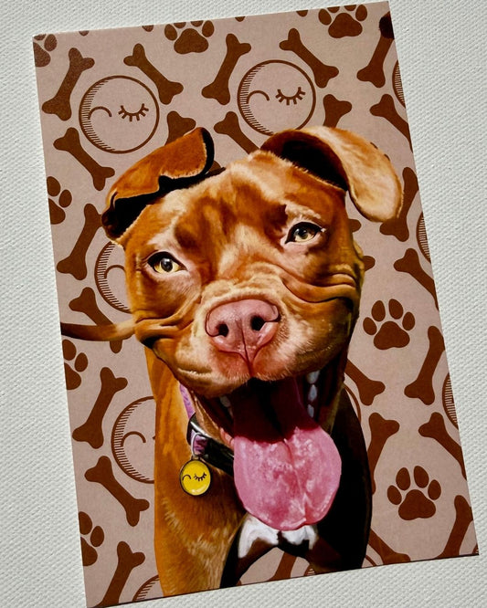 Andi's Burnt Sienna + Septembers Art Print