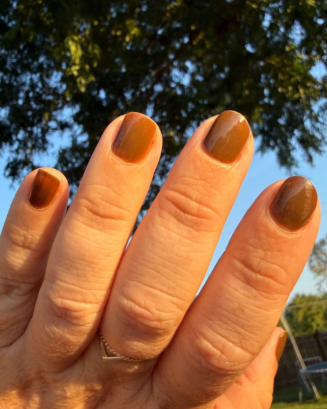 Andi's Burnt Sienna + Septembers Art Print