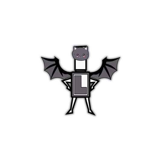 Gone Batty Sticker