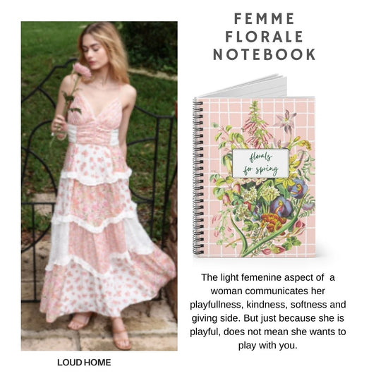 Femme Florale Notebook