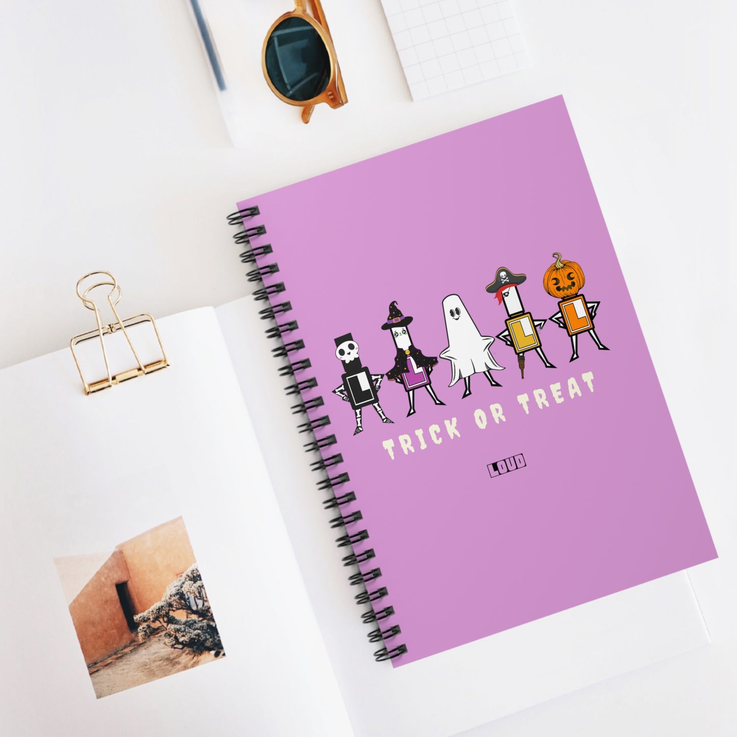 Trick or Treat Notebook