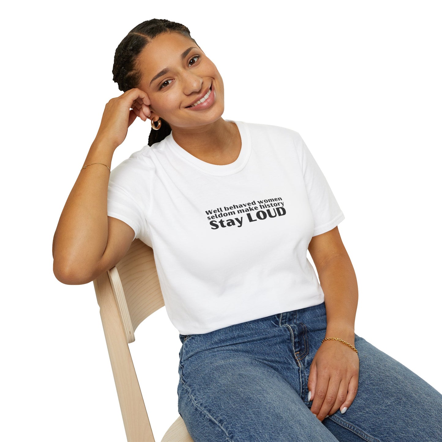 LOUD women make history tee