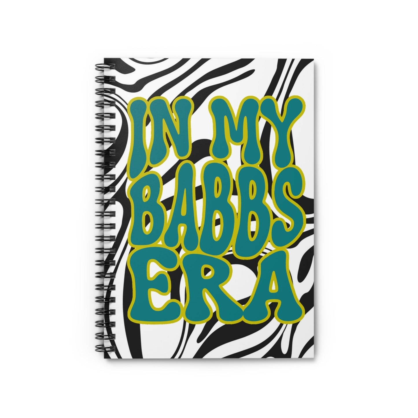 Babbs Era Spiral Notebook - Ruled Line - LOUD