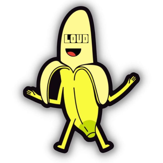 Banana Man Sticker - LOUD