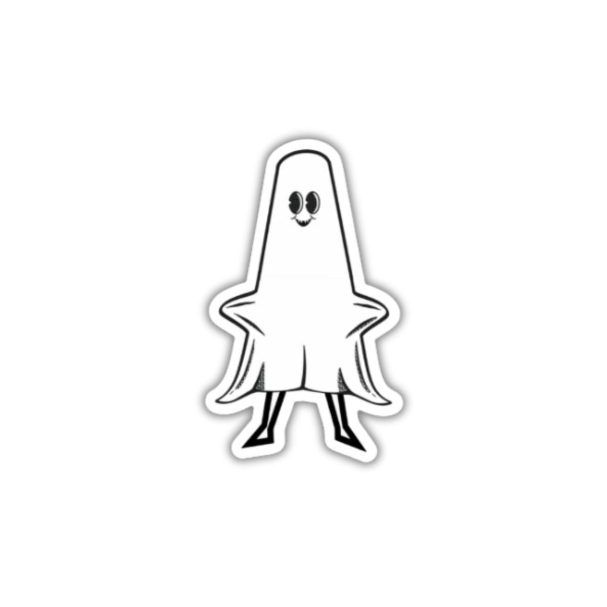 Ghoulish Ghosty Sticker - LOUD