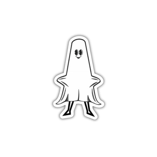 Ghoulish Ghosty Sticker - LOUD