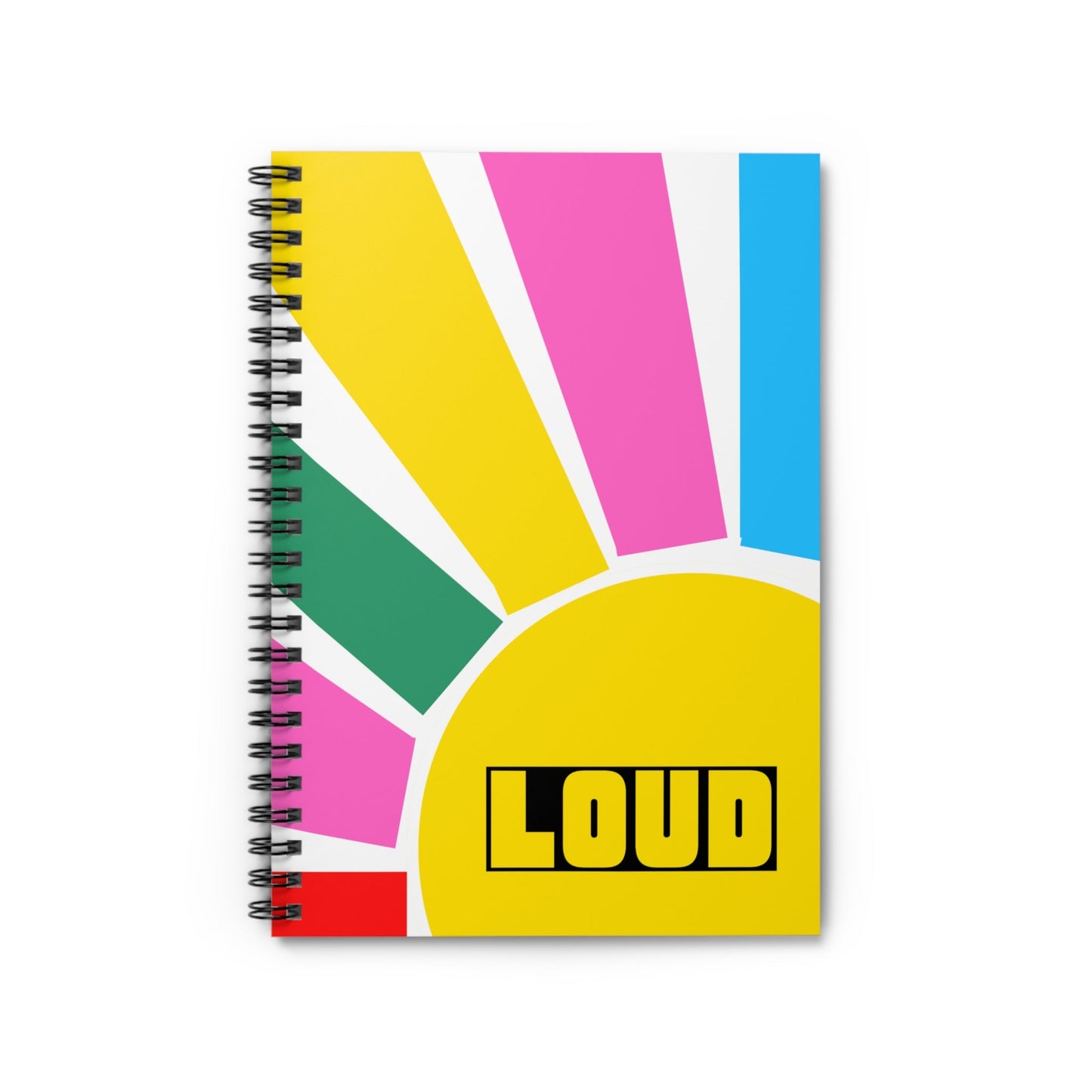 Spiral Notebook - Ruled Line - LOUD